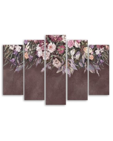 Bild auf Leinwand - Blumen überwachsen | Feeby