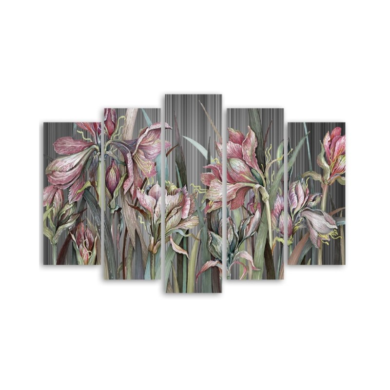 Leinwandbild - Iris Blumen | Feeby