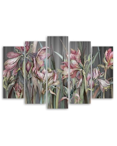 Leinwandbild - Iris Blumen | Feeby