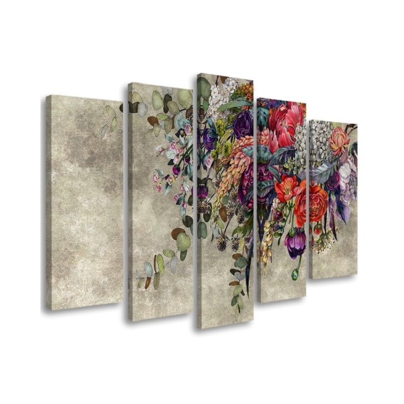 Modernes Wandbild - Blumenstrauß | Feeby