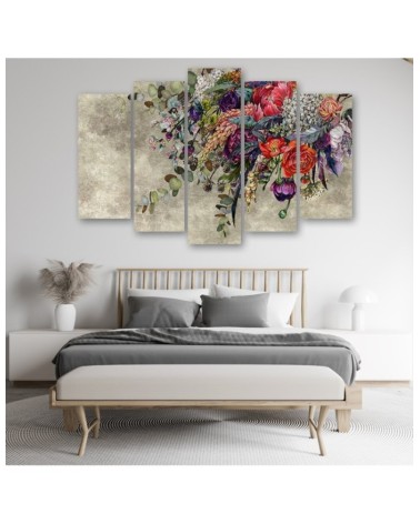 Modernes Wandbild - Blumenstrauß | Feeby