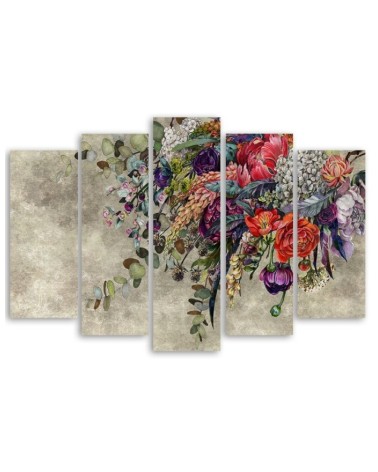 Modernes Wandbild - Blumenstrauß | Feeby