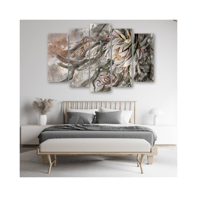 Leinwandbild - Blume der Königin der Nacht | Feeby