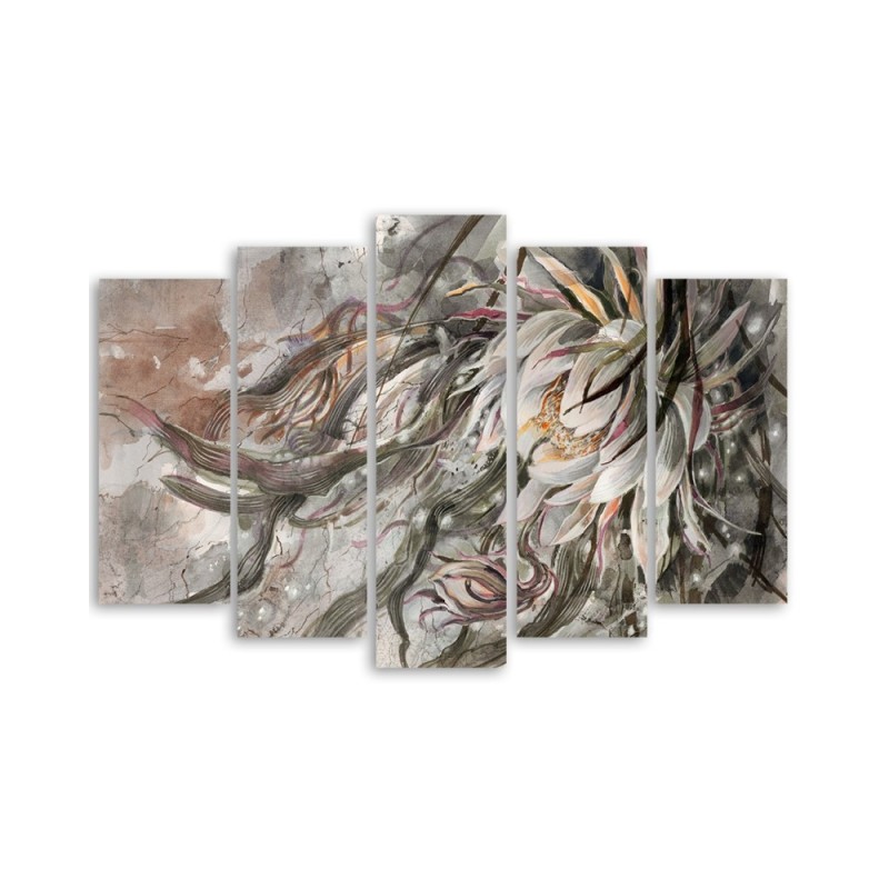 Leinwandbild - Blume der Königin der Nacht | Feeby