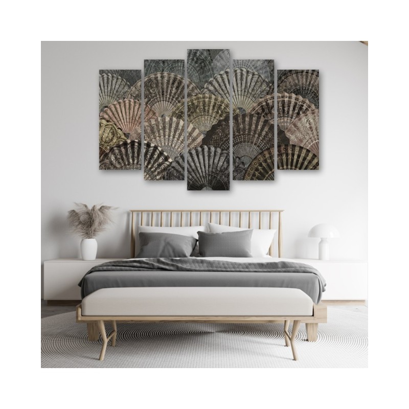 Bild auf Leinwand - Luxuriöse Fans | Feeby