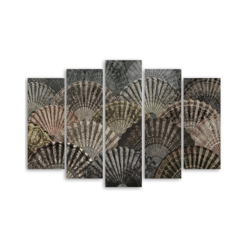 Bild auf Leinwand - Luxuriöse Fans | Feeby