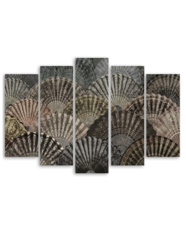 Bild auf Leinwand - Luxuriöse Fans | Feeby