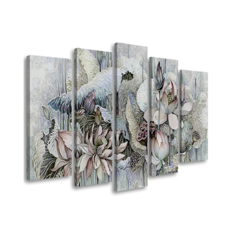 Bild auf Leinwand - Saint Lotos Blumen | Feeby