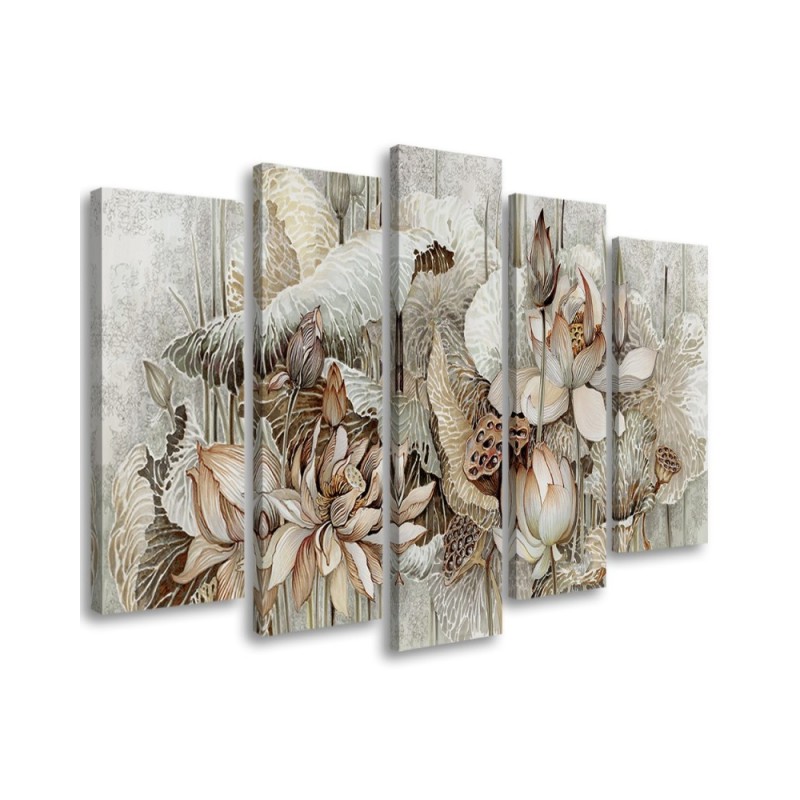 Bild auf Leinwand - Saint Lotos Blumen | Feeby