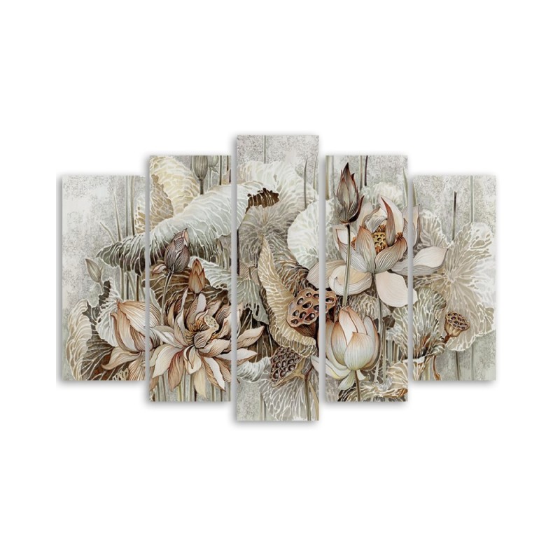 Bild auf Leinwand - Saint Lotos Blumen | Feeby