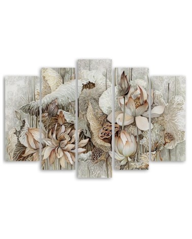 Bild auf Leinwand - Saint Lotos Blumen | Feeby