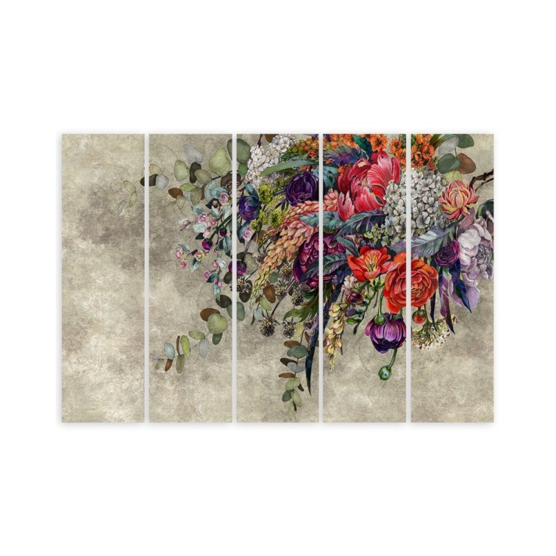 Leinwandbild - Blumenstrauß | Feeby