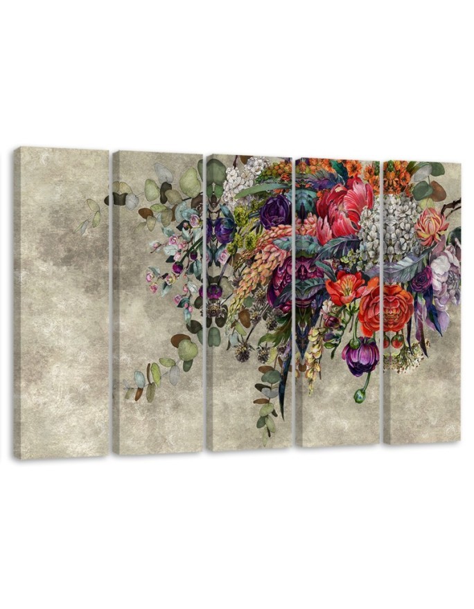 Bild auf Leinwand - Blumenstrauß | Feeby