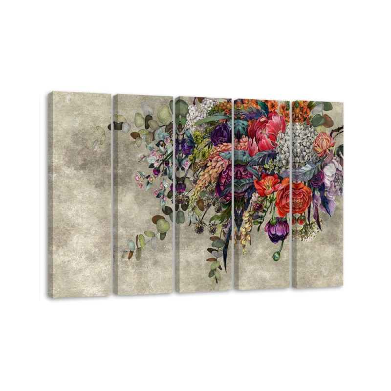 Bild auf Leinwand - Blumenstrauß | Feeby