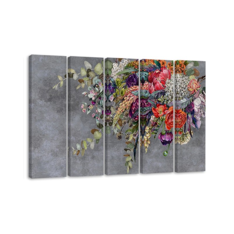 Leinwandbild modern - Blumenstrauß | Feeby