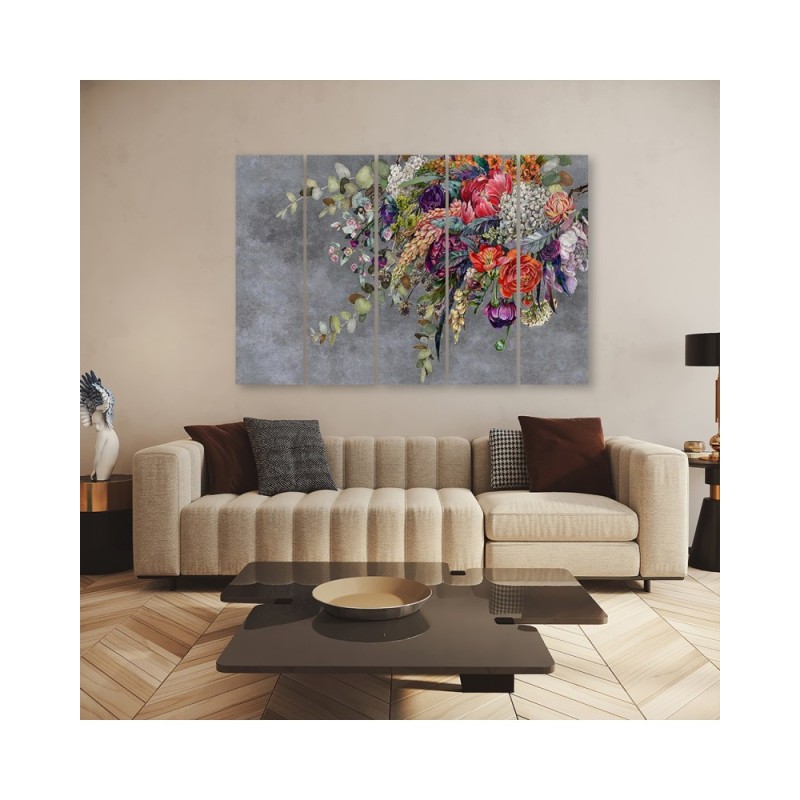 Leinwandbild modern - Blumenstrauß | Feeby