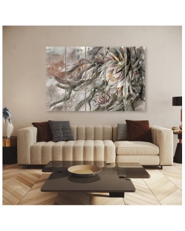 Modernes Wandbild - Blume der Königin der Nacht | Feeby