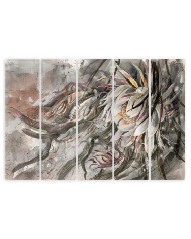 Modernes Wandbild - Blume der Königin der Nacht | Feeby