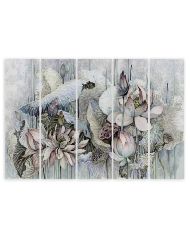 Leinwandbild - Saint Lotos Blumen | Feeby