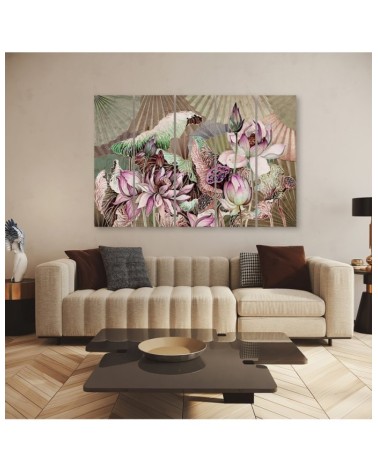 Bild auf Leinwand - Heilige Lotos und Fanter | Feeby