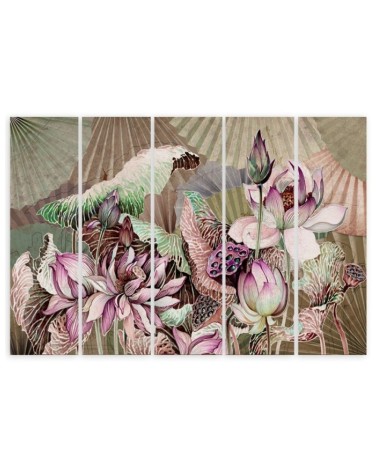 Bild auf Leinwand - Heilige Lotos und Fanter | Feeby