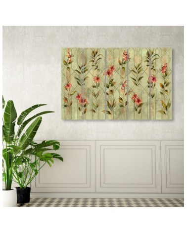 Leinwandbild modern - Lilia gelbe Blume | Feeby
