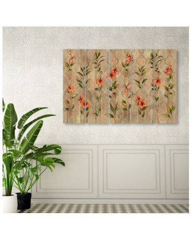 Bild auf Leinwand - Lilia gelbe Blume | Feeby