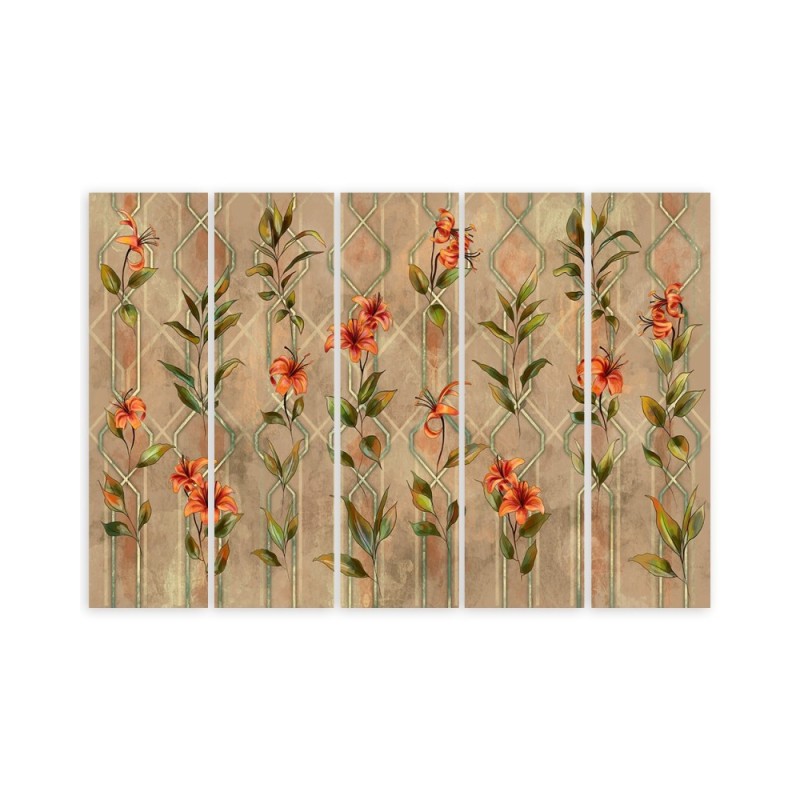 Bild auf Leinwand - Lilia gelbe Blume | Feeby