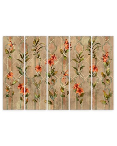 Bild auf Leinwand - Lilia gelbe Blume | Feeby