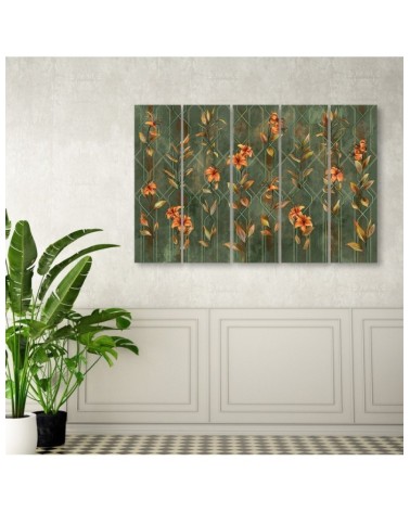 Bild auf Leinwand - Lilia gelbe Blume | Feeby