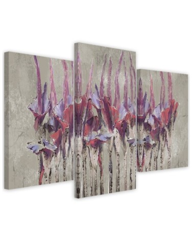 Plants flowers Wildflowers - Modern Canvas painting for the living room | FEEBY