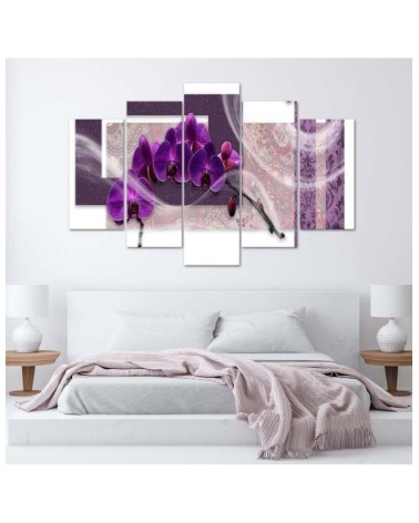 Leinwandbild - Veilchenorchidee | Feeby