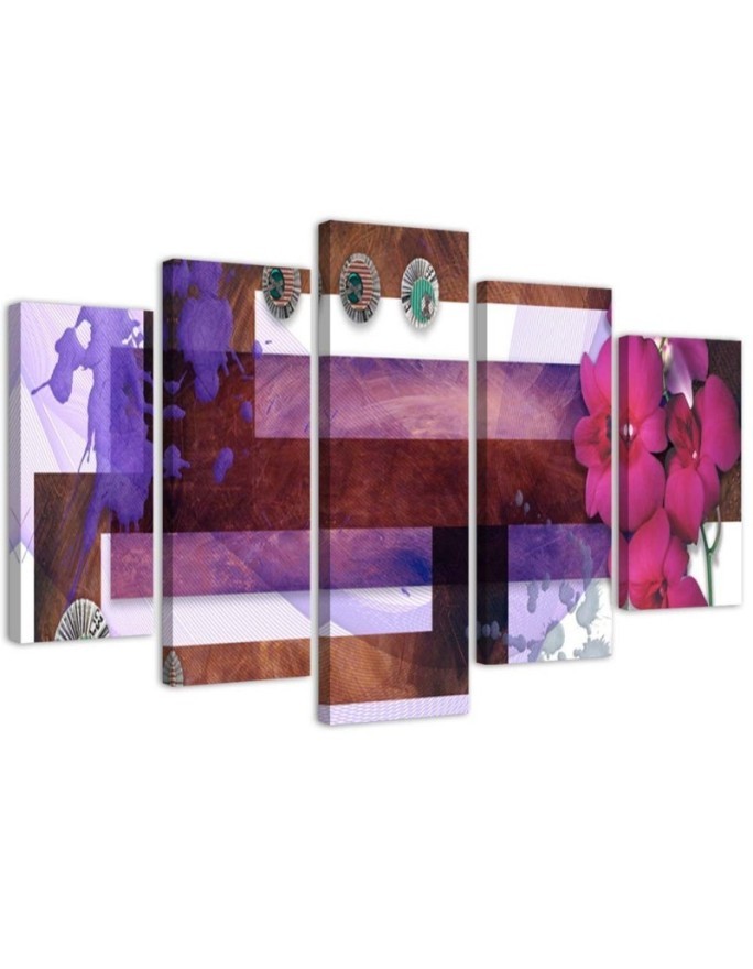 Leinwandbild modern - Orchidee Abstrakt | Feeby