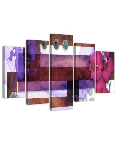 Leinwandbild modern - Orchidee Abstrakt | Feeby