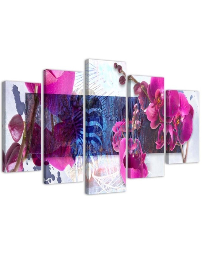 Leinwandbild - Orchidee Rose | Feeby