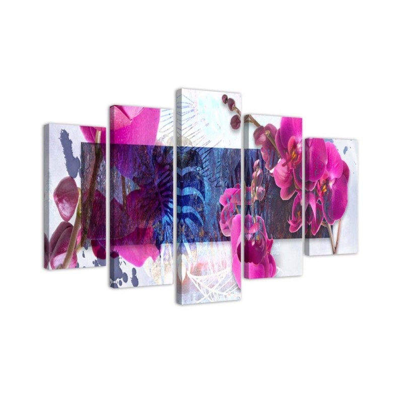 Leinwandbild - Orchidee Rose | Feeby