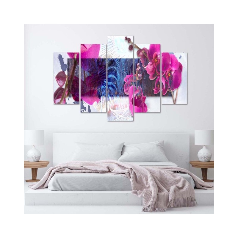 Leinwandbild - Orchidee Rose | Feeby