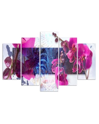 Leinwandbild - Orchidee Rose | Feeby