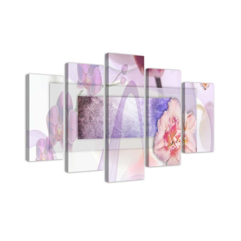 Bild auf Leinwand - Pastellblume Pflanze | Feeby