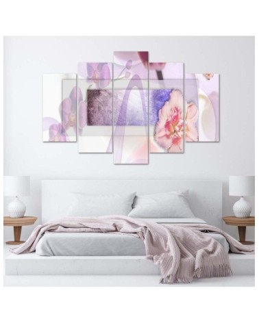 Bild auf Leinwand - Pastellblume Pflanze | Feeby