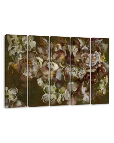 Canvas print for the room printed on canvas - Iris flower | FEEBY