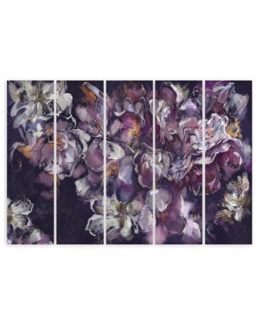 Wandbild für Wohnzimmer - Iris Blume | Feeby