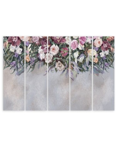 Leinwandbild - Blumen überwachsen | Feeby