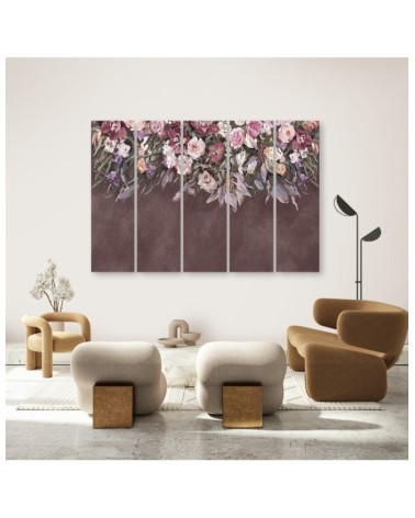 Bild auf Leinwand - Blumen überwachsen | Feeby