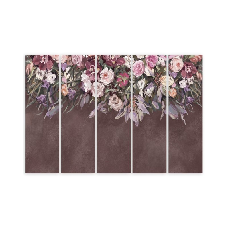 Bild auf Leinwand - Blumen überwachsen | Feeby