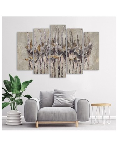 Leinwandbild modern - Pflanzen Blumen Simnitło | Feeby