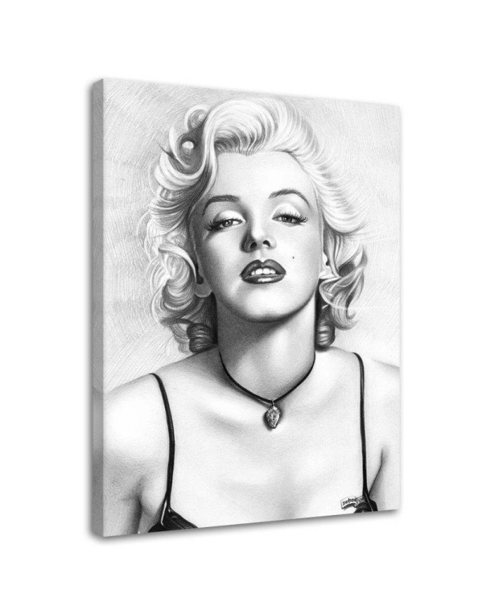 Leinwandbild - Porträt von Marilyn | Feeby