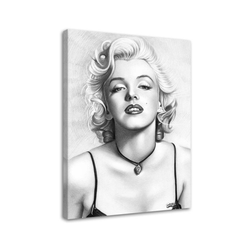 Leinwandbild - Porträt von Marilyn | Feeby