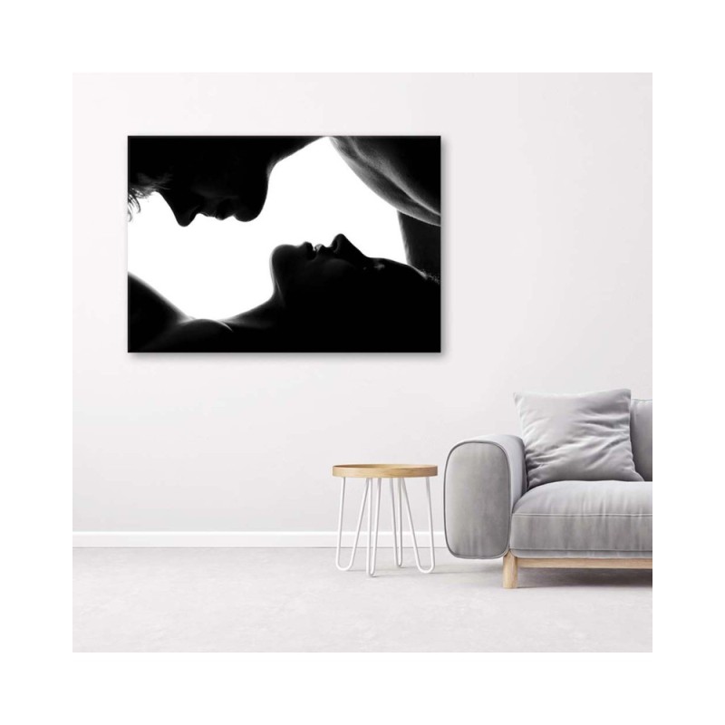 Bild auf Leinwand - Paar bei einem intimen Akt | Feeby