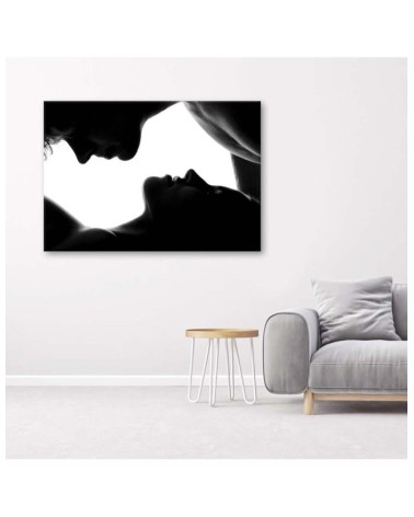 Bild auf Leinwand - Paar bei einem intimen Akt | Feeby
